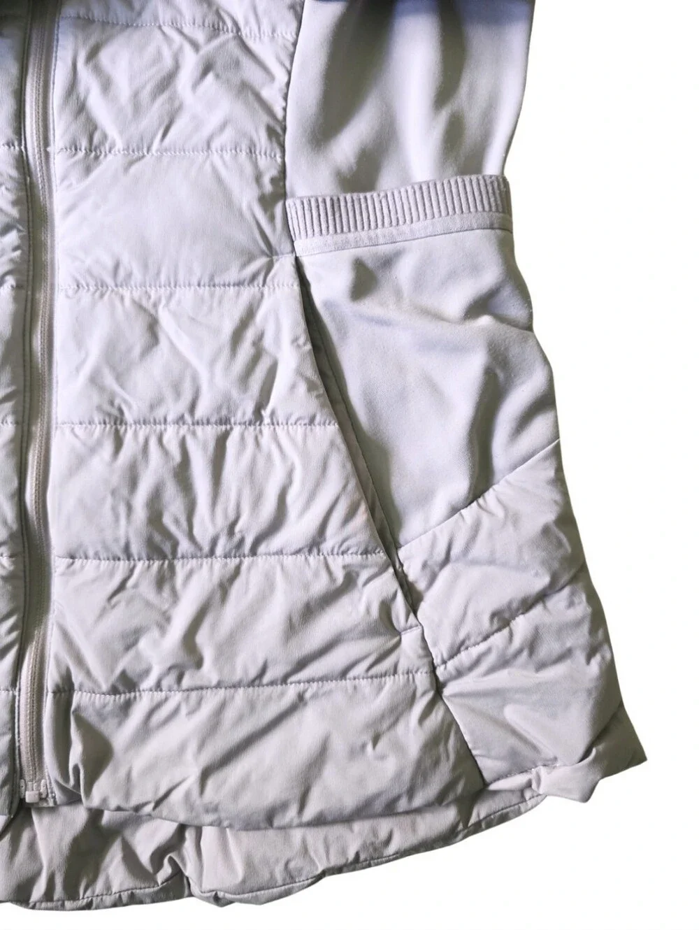 Lululemon Down For It All Jacket Dark Chrome Women's Size 8 Active